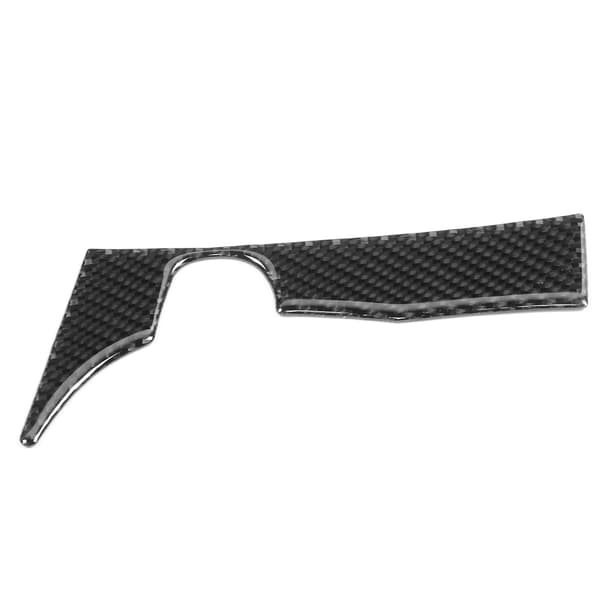 Kulfiber INFO Knap Dekorationsdæksel Trim LHD Passer til Mitsubishi Lancer 2008-2016