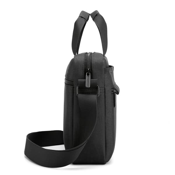 Briefcase Shoulder Bag with Detachable Adjustable Shoulder Strap, Water-Resistant Lightweight Messenger Bag for Business Travel