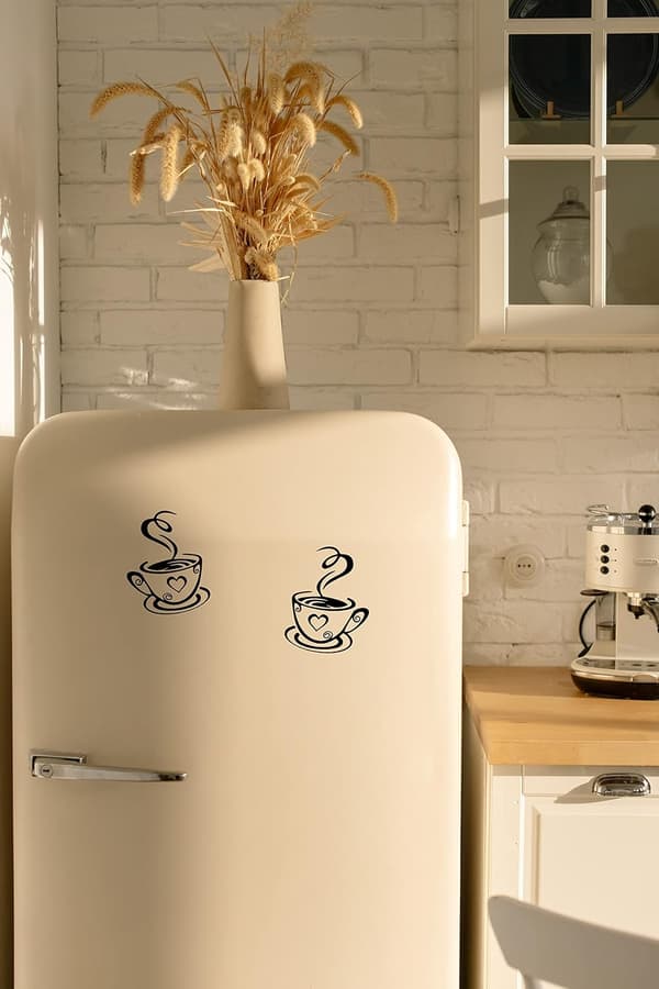 Cafe Tea Wall Stickers | Coffee Tea Wall Art Vinyl Decal for Kitchen, Restaurant, Pub | Decorate Your Walls