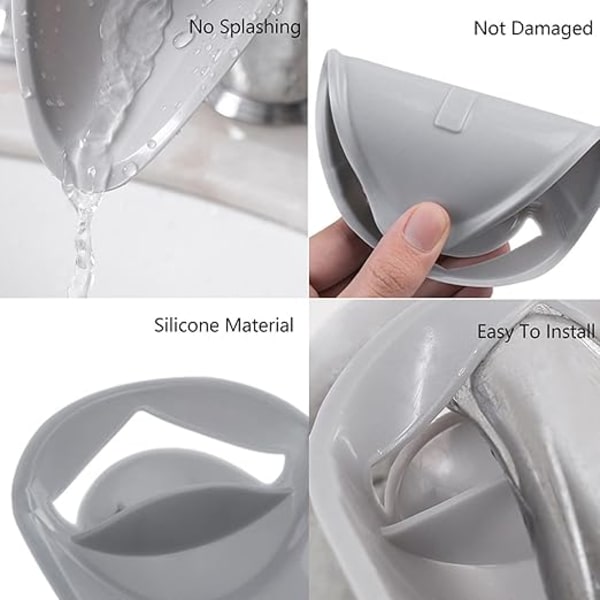 3 Pieces Faucet Extender, Plastic Faucet Extender, Sink Handle