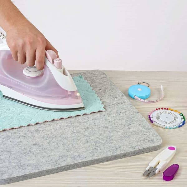 Wool Felt Ironing Mat 30.5x46, Portable High-Temperature Ironing Pad for Home Garment Ironing
