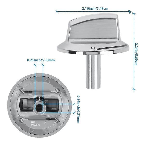 1 st 5304525746 Range Knob Replacement, Compatible With Stove Oven Knob