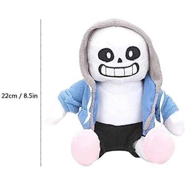 Sans Gosedjur. 22 cm Kramkudde. Plysch Papyrus Gosedjur. för Dockpresenter