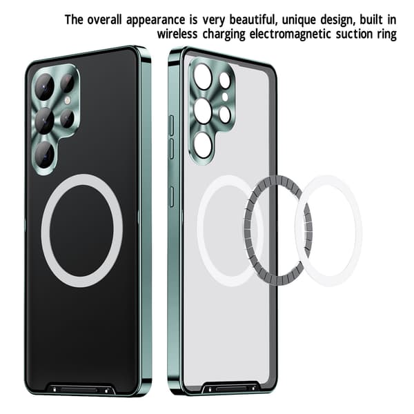 Magnetisk telefoncover med kamerabeskyttelse til Samsung S23 Ultra