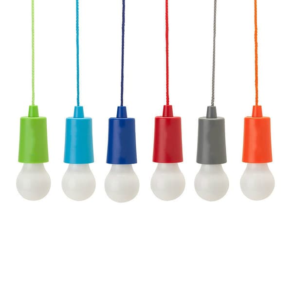 3 LED Bærbare Snorelamper Retro Spotlights Telt Camping Snorelampe