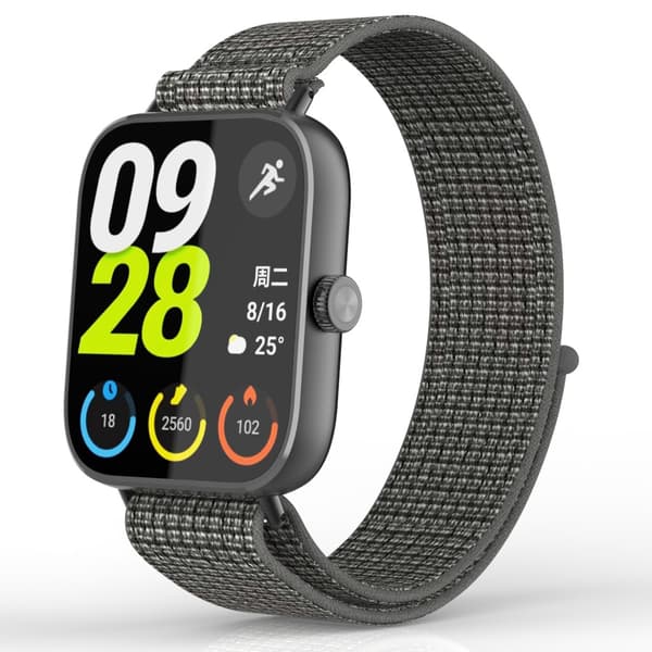 Redmi Watch 5/4 Braided Nylon Strap Blue + White