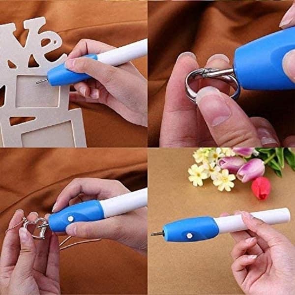 Elektrisk graveringspenna, DIY smyckestillverkningsverktyg, Mini bärbar E