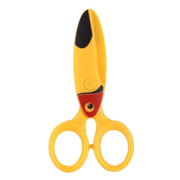 Children's Safety Scissors for Preschool Arts & Crafts - Kid-Friendly Practice Scissors