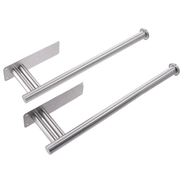 2 stk. Papirhåndklædeholder Papirrulleholder SORT