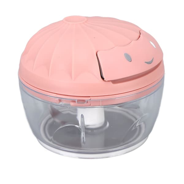 Mini Garlic Chopper Fast Efficient Ergonomic Design Comfortable Non-Slip Bottom Kitchen Utensil for Cooking S