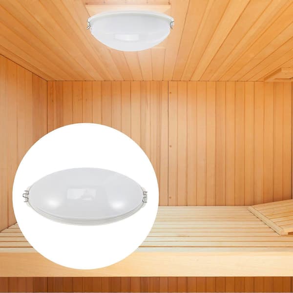 Sauna Explosion-Proof Lamp Recessed Ceiling Light Sauna Room Lighting Fixture without Bulb