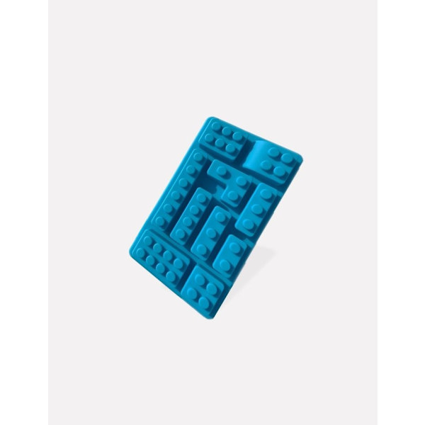 10 Stykker Klodsform Lego Silikoneform Form Sugarpasta Bageform Gul yellow