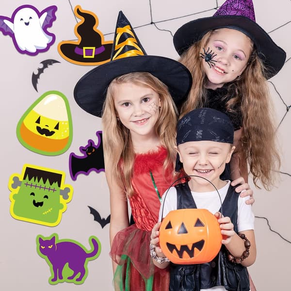 45 delar Halloween-utskärningar för anslagstavla -