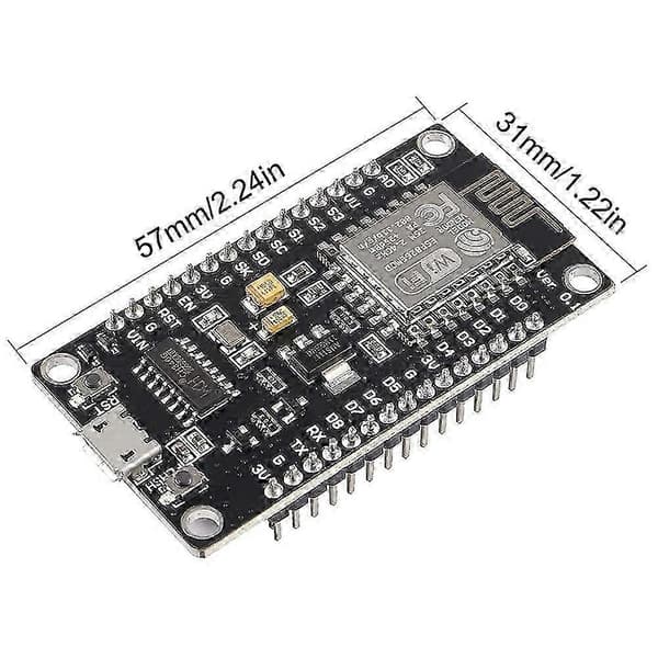 6 kpl Node-MCU V3 langaton moduuli ESP8266 ESP-12F WiFi-kehityskortti CH-340:llä