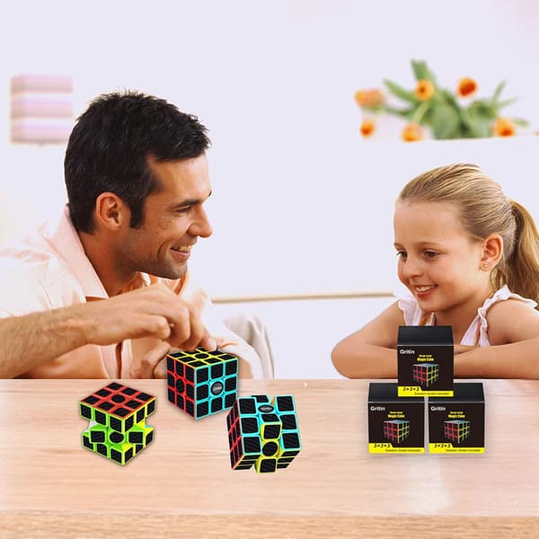 Rubiks terning, 3x3x3 roterende Rubiks terning hastighed Rubiks terning til hjernetræningsspil eller feriegave
