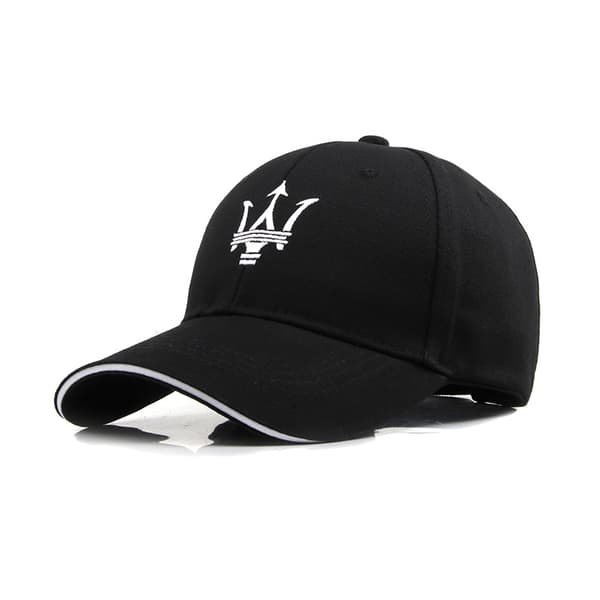 Broderte baseballcaps for menn Ma-sera-ti Justerbar for voksne og barn