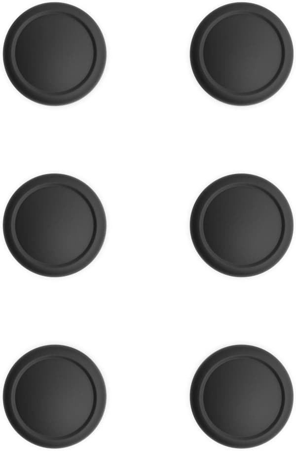 Svarta ersättnings-joystickhattar till Nintendo Switch och Switch OLED (reservdelar)
