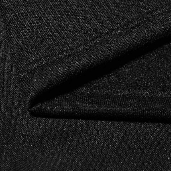 Ripped Flared Jeans til kvinder, strækbare denim bukser, bootcut, sort sort Sort