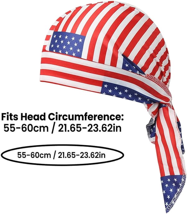Doo Rags pannband för kvinnor, elastiskt, leder bort svett från rött - Rot