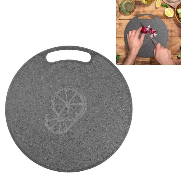 Pyöreä monitoimileikkuulauta - 31*31cm - 1 kpl