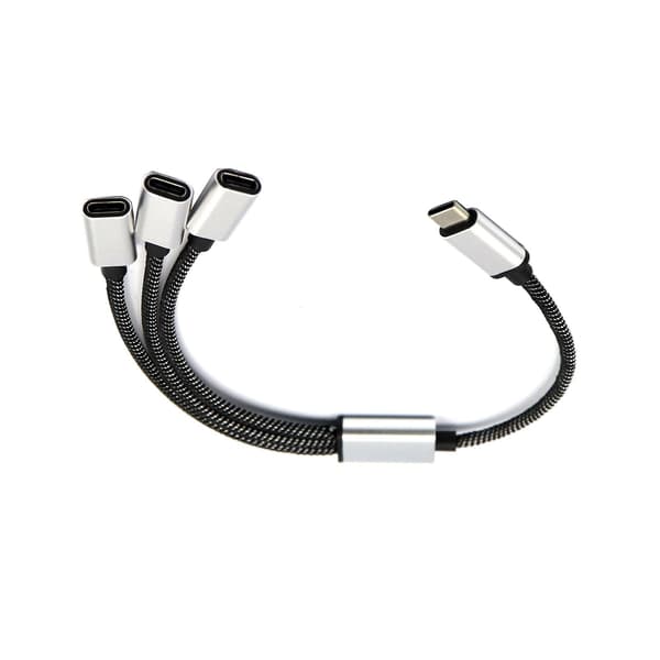 USB C Hane till 3 USB C Hona Splitter för Typ C Telefoner, Surfplattor, Bärbara Datorer{ DB}