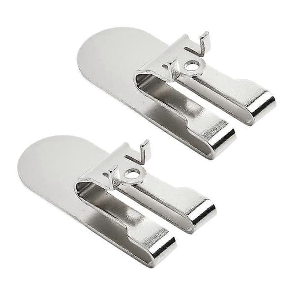 2 ST Belteklips Passer Borrmaskin N435687 DCF620 DCF620B DCF622 Elverktøy Beltekroker Store