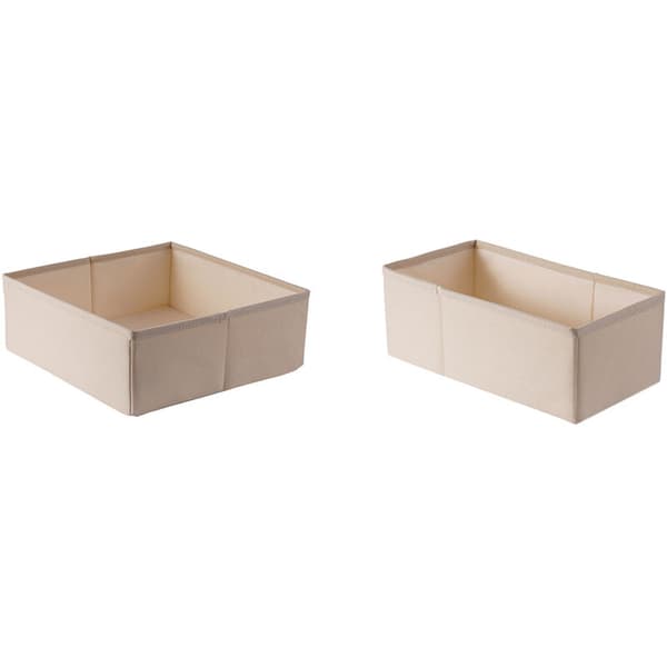 1 Set Underwear Storage Box Desk Organization Box Panties Socks Bra Box Foldable Storage Divider Wardrobe Organizer (B)
