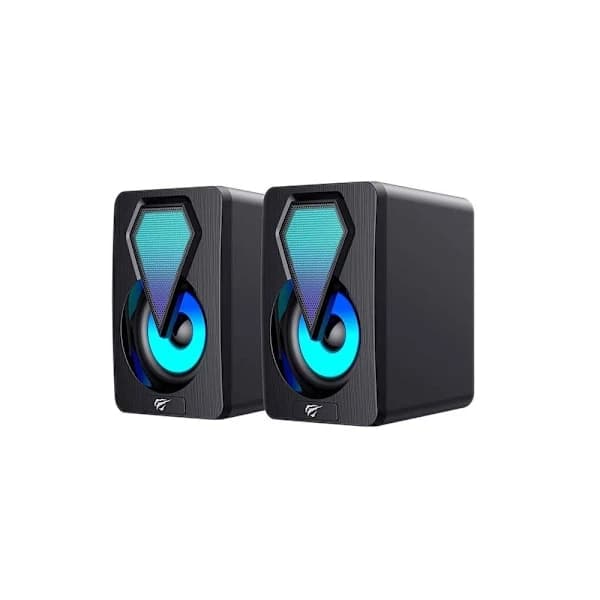 Havit Mini-tietokonekaiuttimet 3Wx2 RGB-valaistuksella - Musta