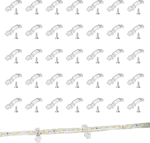 100 stk. strips til LED-strips, tilslutningsklemme til LED-strips