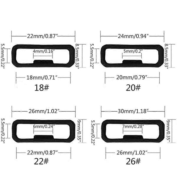Spennefestering for Garmin-Venu 2S/GarminActive S/Vivoactive 4s Smartklokke DB Hvit 20mm White 20mm