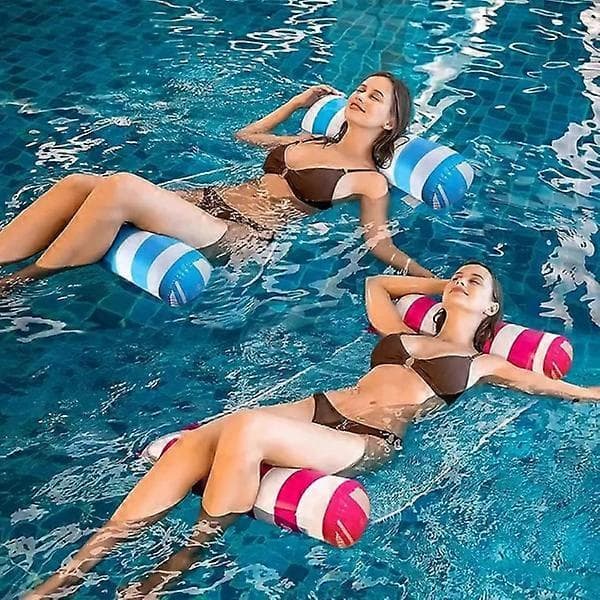 Vandhængekøje Ledsager Oppustelig Flydende Bademadras Havbadering Poolparty Legetøj