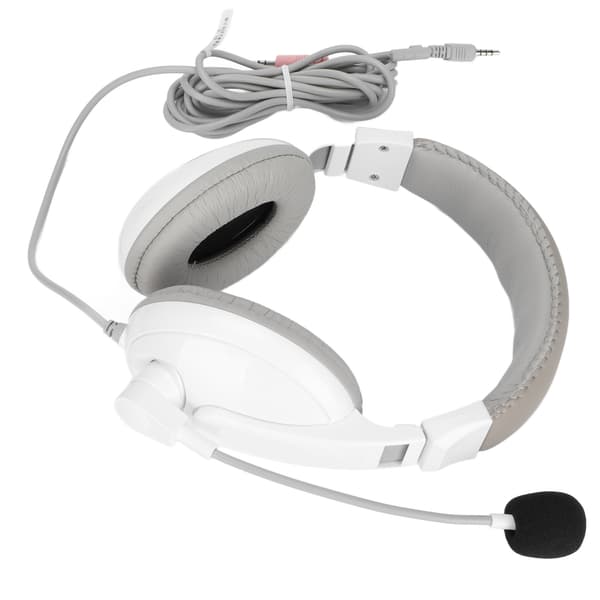 BH3688 Kablet headset 3,5 mm hybrid multifunktionsstik med omnidirektionel mikrofonunderstøttelse til XBOX til PS4 Hvid