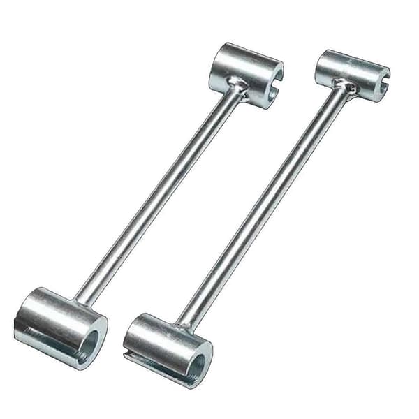 2-pak hængseljusteringsnøgle - 14 mm–19 mm/23 mm–25 mm