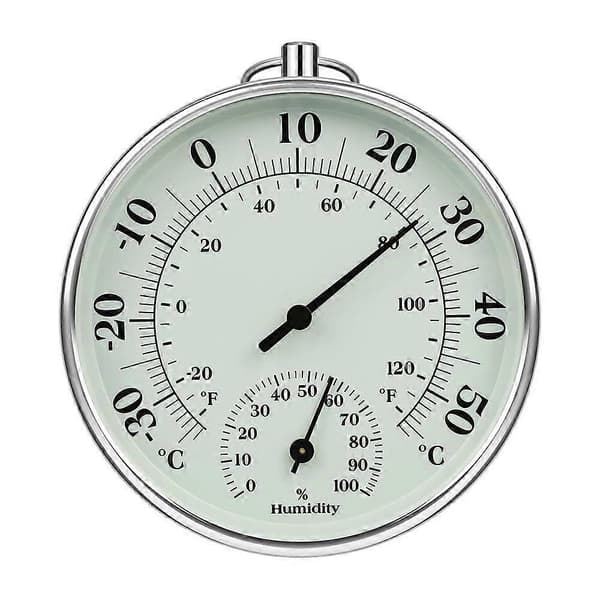 10 cm Innendørs Utendørs Termometer med Luftfuktighetstermometer