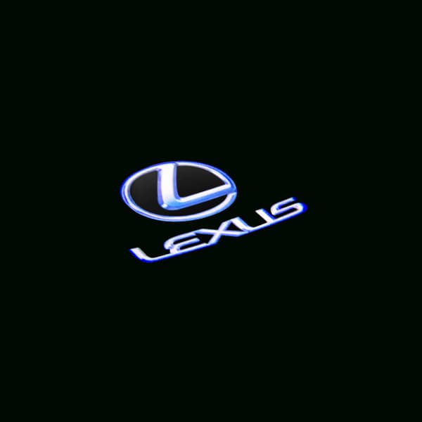2 stk Lexus LS RX ES IS LX Dørprojektor Atmosfærelys (hvid