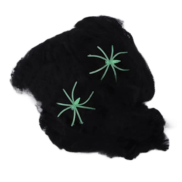 Scalable Spider Web Halloween Decorations 5-pack Black