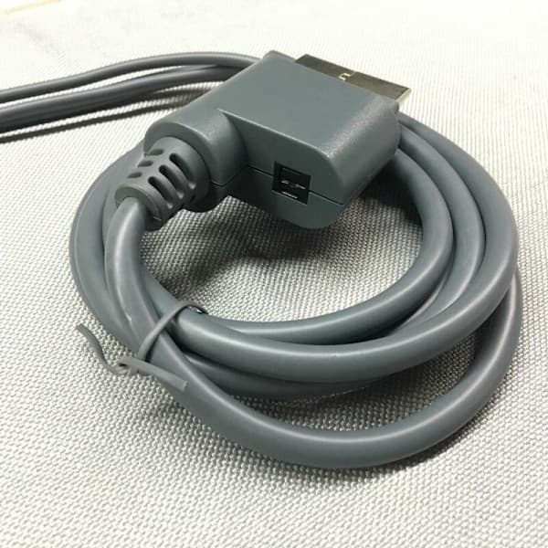 Kabel til XBOX360 til VGA BOX, Projektor TV, Lyd- og Videokabel, VGA + 2 RCA Slim Lyd- og Videokabel