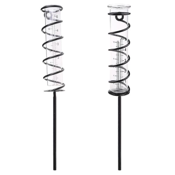 Spiral Regnmätare Regnrör 5 Tum Mätverktyg Trädgård Gård