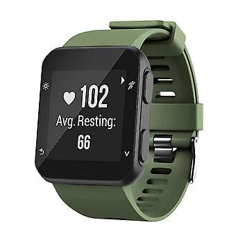 Silicone Wristband for Garmin Forerunner 35 (Army Green)