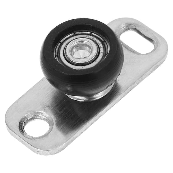 Barn Door Sliding Guide, Glass Door Roller Guide, Floor Guide with Stop