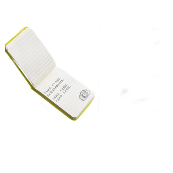 Lommenotesbog, Lille Blød Mini Notesblok 2.9 \"