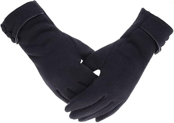 Sorte Woogwin Dame Vinter Varme Handsker Touchscreen Ph