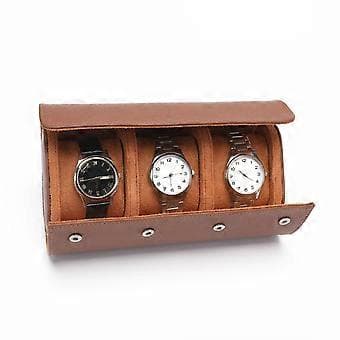 1/2/3Bit Klockbox Dammtät Klockförvaringslåda Mekanisk Klockförpackningslåda Samlingsgåva för Bröllopsfödelsedagspresent Marinblå Navy blue 2 Navy blue 2