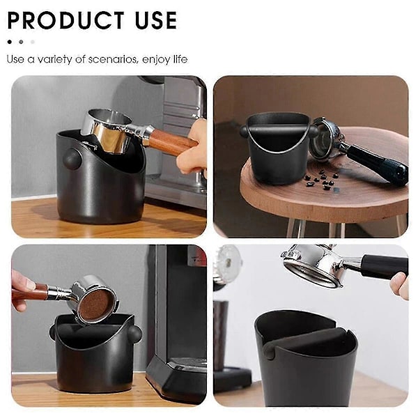 Coffee Grounds Box Espresso Knock Box For Coffee Grounds