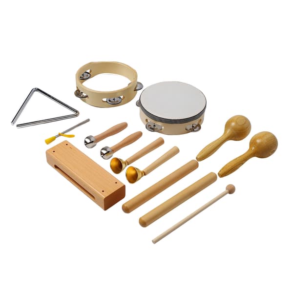 Orff Instrument Set Musical Percussion Preschool Early Learning Tools Teaching Aids