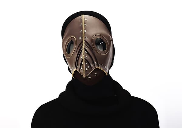 Doktor Mask - Lang Næb Steampunk Halloween Kostume Rekvisit Maske