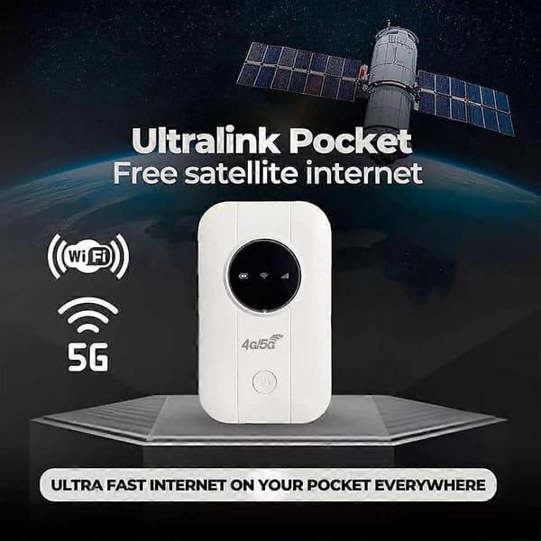 Bærbar WiFi-router, gratis internet i lommen