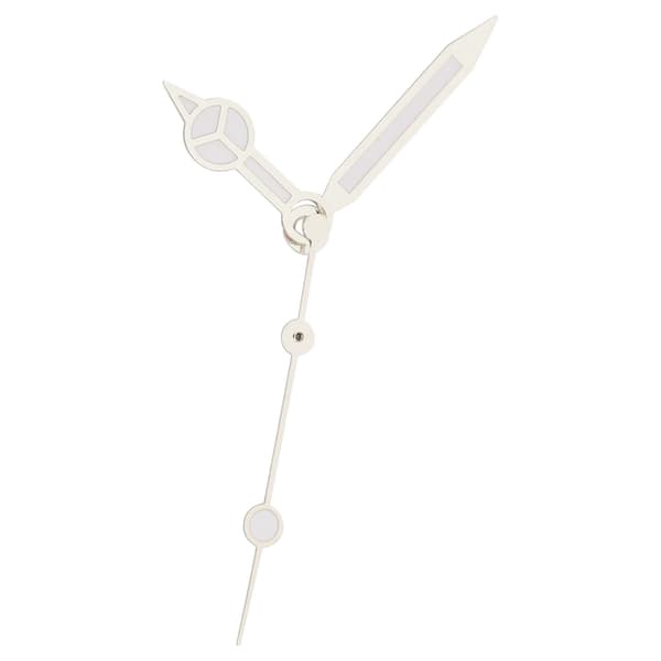 Luminous Watch Hands Hour Minute Second Hand Watch Accessories for 8200 Movement Silver