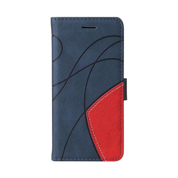 For Samsung Galaxy S10 Lite / A91 Two-tone Splicing Horizontal Flip PU Leather Case with Holder & Card Slots & Wallet [DB] Blue Blue