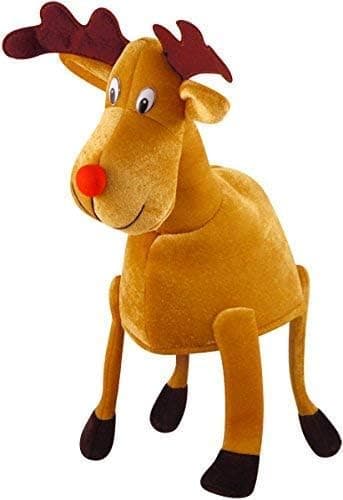 Reinsdyrhatt - Én størrelse - Julemaskeradefest Rudolf